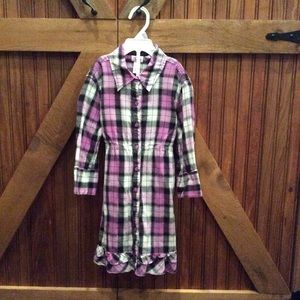 Justice Plaid Dress Size 10